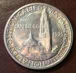 США 1935 г. S KM# 171 • 50 центов "Сан Диего" • MS BU
