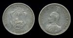 Германская Восточная Африка 1901 г. • KM# 3 • ¼ рупии • Вильгельм II • регулярный выпуск • XF- ( кат. - $55 )