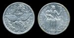Новая Каледония 1991 г. • KM# 14 • 2 франка • птица Кагу • регулярный выпуск • BU-