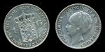 Нидерланды 1931 г. • KM# 161.1 • 1 гульден • королева Вильгельмина I • серебро • XF
