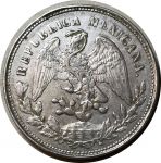 Мексика 1903 г. Mo AM (Мехико) • KM# 409.2 • 1 песо • орел • серебро • регулярный выпуск • BU-