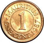 Маврикий 1987 г. • KM# 51 • 1 цент • Сивусагур Рамгулам • регулярный выпуск • год - тип • BU