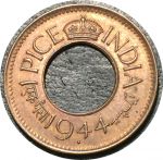 Британская Индия 1944 г. • KM# 533 • 1 пайса • регулярный выпуск • MS BU