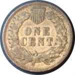 США 1906 г. • KM# 90a • 1 цент • "Индеец" • регулярный выпуск • F-VF