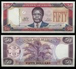Либерия 2011 г. • P# 29e • 50 долларов • Сэмюэл Каньон Доу • регулярный выпуск • UNC пресс