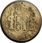 Перу 1776 г. Lima MJ • KM# 76 • 2 реала • Карл IIII • серебро • регулярный выпуск • VG- ( кат. - $40 )