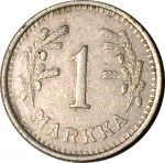 Финляндия 1938 г. S • KM# 30 • 1 марка • финский "лев" • регулярный выпуск • XF