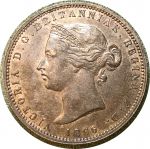 Джерси 1866 г. • KM# 5 • 1/13 шиллинга • герб Джерси • королева Виктория • регулярный выпуск • BU- ( кат.- $ 150,00 )
