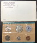 США 1964 г. P • Годовой набор (Филадельфия) • 5 монет (серебро) • регулярный выпуск • MS BU