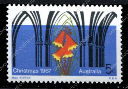 Австралия 1967 г. Gb# 415 (SC# 429 ) • 5 c. • Рождество • MNH OG XF 