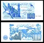 Алжир 1981 г. • P# 131 • 100 динаров • замок • регулярный выпуск • UNC пресс
