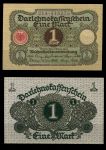 Германия 1920 г. • P# 58 • 1 марка • регулярный выпуск • UNC пресс