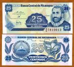 Никарагуа 1991 г. • P# 170 • 25 сентаво • Франсиско Эрнандес де Кордоба • регулярный выпуск • UNC пресс