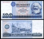 Германия ГДР 1975 г. • P# 31a • 100 марок • Карл Маркс • регулярный выпуск • UNC пресс