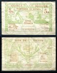 Новая Каледония 1943г. P# 58 / 5 франков / VF+