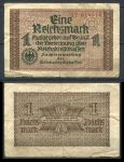 Германия • 3-й рейх 1940 - 1945 гг. P# R136a • 1 рейхсмарка • для "Восточных земель" • оккупационный выпуск • VF