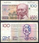 Бельгия 1982-1994 гг. • P# 142 • 100 франков • Хендрик Бейерт(архитектор) • регулярный выпуск • F-VF