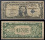США 1935 г. A • P# 416a • 1 доллар • Джордж Вашингтон • серебряный сертификат • F-