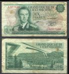 Люксембург 1967 г. • P# 53 • 10 франков • герцог Жан • регулярный выпуск • F