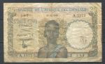 Французская Западная Африка 1948 г. • P# 38 • 25 франков • девушка • регулярный выпуск • F-VF