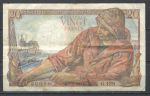 Франция 1944 г. (17-5) • P# 100a • 20 франков • рыбак • регулярный выпуск • XF-*