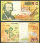 Бельгия 1995 г. • P# 148 • 200 франков • Адольф Сакс • регулярный выпуск • VF-