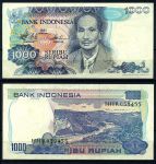 Индонезия 1980 г. • P# 119 • 1000 рупий • регулярный выпуск • UNC пресс