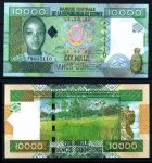Гвинея 2008 г. • P# 42b • 10000 франков • лес • регулярный выпуск • UNC пресс