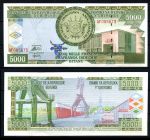 Бурунди 2005 г. • P# 42c • 5000 франков • порт • регулярный выпуск • UNC пресс