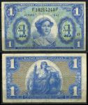 США 1958-1961 гг. • P# M40 • 1 доллар • серия 541 • женщина с фасцией • армейский чек • VF*