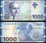 Австрия 1997 г. • P# 155 • 1000 шиллингов • Карл Ландштейнер • регулярный выпуск • UNC пресс люкс!