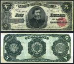 США 1891 г. P# 353 • 5 долларов • Джордж Томас • копия • UNC пресс