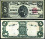 США 1891 г. P# 356 • 50 долларов • Уильям Генри Сьюард • копия • UNC пресс