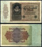 Германия 1922г. P# 78 / 5000 марок / F+
