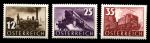 Австрия 1937 г. MI# 646-8(SC# 385-7) • 12 и 24 g. • 100-летие авсрийских железных дорог • паровозы • полн. серия • MH OG VF