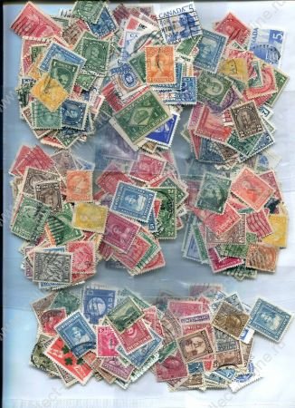 Канада и Ньюфаундленд • 100 разных старых марок • Used F-VF