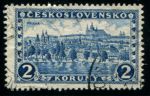 Чехословакия 1927-1931 гг. • Mi# 263(Sc# 134) • 2 Kr. • Вид праги • стандарт • Used VF
