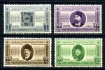 Египет 1946 г. • SC# B3-6 • 10m. • 80-летие первой египетской почтовой марки • короли Египта • благотворительный выпуск • полн. серия • MNH OG XF