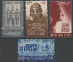 Египет 1947 г. • SC# B9-12 • Выставка искусства древнего Египта • благотворительный выпуск • MNH OG VF • полн. серия ( кат. - $10 )