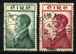 Ирландия 1953 г. • SC# 149-50 • 3 p. и 1s.3p. • Роберт Эммет (50 лет со дня казни) • полн. серия • Used VF ( кат.- $26,5 )