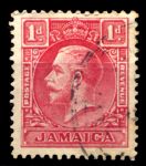 Ямайка 1929-1932 гг. • Gb# 108(Sc# 103) • 1 d. • Георг V • стандарт • Used F-VF