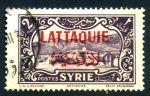 Латакия 1931-1933 гг. • SC# 12 • 2 pi. • надпечатка на осн. выпуске марок Сирии • Used F-VF