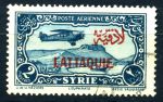 Латакия 1931-1933 гг. • SC# C4 • 2 pi. • надпечатка на осн. выпуске марок Сирии • авиапочта • коричн. • Used F-VF