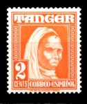 Испанское Марокко • Танжер 1948-1951 гг. • Sc# L13 • 2 c. • осн. выпуск • марокканка • MNH OG VF