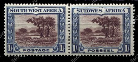 Юго-западная Африка 1931 г. • Gb# 80 • 1 sh.(2) • основной выпуск • деревья в буше • пара • MH OG VF