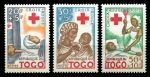 ТОГО 1962г. SC# B12-14 / Красный Крест / MNH OG VF / Медицина