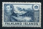 Фолклендские о-ва 1938-1950 гг. • Gb# 158b • 1 sh. • основной выпуск • ледник • MH OG VF ( кат.- £ 40- )