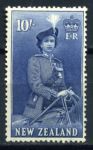 Новая Зеландия 1953-59 гг. • Gb# 736 • 10 sh. • Елизавета II • портрет на лошади • стандарт • MLH OG XF ( кат. - £50 )
