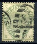 Великобритания 1883-1884 гг. • GB# 193 • 5 d. • королева Виктория • стандарт • Used VF ( кат.- £200 )