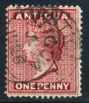 Антигуа 1872г. GB# 13 / 1d. / USED VF
